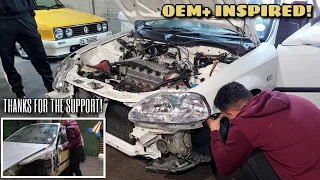 Surprising my Girlfriend with MORE MODS (Modifying her Honda Civic Pt.3)