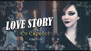 LOVE STORY - INDILA - Cover in SPANISH by Mariel Gimeno (Official Lyric Video)