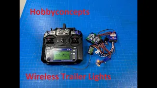 RC Vehicle Wireless Trailer Lights - How To -  for King Hauler & More!