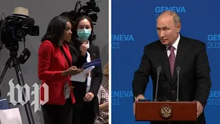 Reporter asks Putin why his political opponents are ‘dead, in prison, or poisoned’