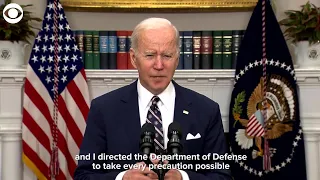 WEB EXTRA " Biden Says ISIS Leader Killed HImself as US Forces Closed In During Raid in Syria