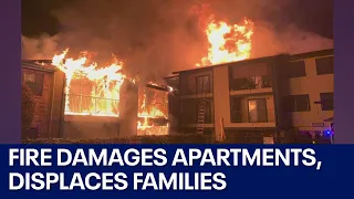 Fire in south Austin destroys apartments, displaces families | FOX 7 Austin