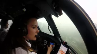 [Cockpit View] InterSky ATR72-600 VFR Valley Departure Sion (SIR/LSGS)