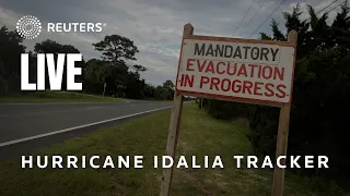 LIVE: View of Hurricane Idalia from the ISS