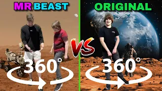 360 VR One Two Buckle My Shoe Original Vs MrBeast | Side by Side Comparison | ON THE MARS