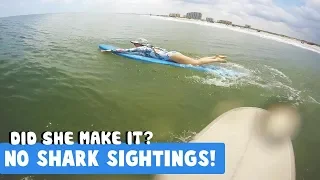 Surfing The Shark Bite Capital - SURF VLOG -