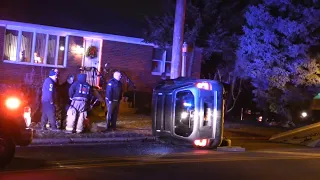 Totowa NJ Fire Dept, EMS and Police operate at a MVA Totowa Rd and Peterson Rd Dec 22nd 2019