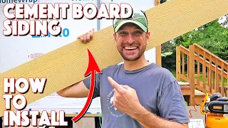 James Hardie Siding Details! How To Install It By Yourself! DIY