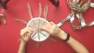 Plarn Basket Weaving