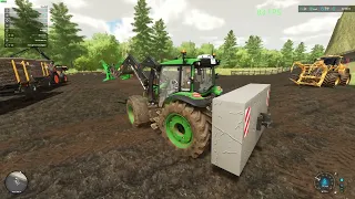 Farming Simulator 22 -VALTRA-  (Logitech g29 + Logitech 3d extreme pro)