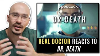 REAL Doctor reacts to DR. DEATH! TV show Review