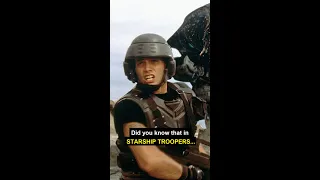 Did you know that in STARSHIP TROOPERS...