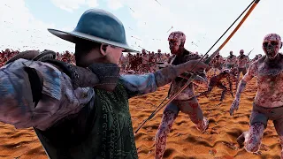 100.000 Archers & Spartans must STOP 1 MILLION ZOMBIES - Ultimate Epic Battle Simulator 2 / UEBS 2