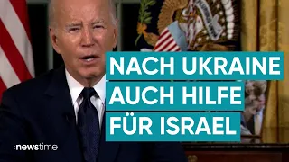 Biden vergleicht Putin mit Hamas: "Wollen Demokratie auslöschen"