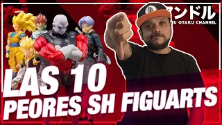 ✅ LAS 10 PEORES SH FIGUARTS VOTADAS POR LOS SUBS 😱 Dragon Ball