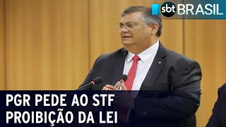 "Afronta regime democrático", diz Dino sobre lei do Dia do Patriota | SBT Brasil (26/08/23)