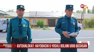 Avtohalokat: Haydovchi 5 yoshli bolani urib qochgan