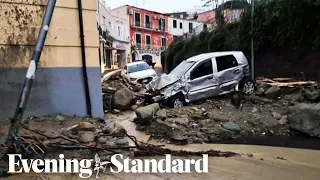 Ischia: Eight killed by landslide on Italian holiday destination