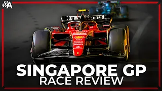 F1 2023 Singapore GP Review - Sainz Breaks Red Bull's Streak in Style