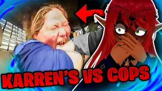 WE GOT A BITER!!| Karen's VS Cops Reaction