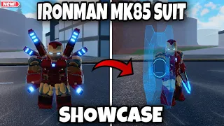 THE MARK 85 SUIT IN THIS IRONMAN GAME IS OVERPOWERED.... | IRON MAN BATTLEGROUNDS | Roblox