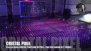 DJ PISTA DE BAILE CRISTAL PIXEL LED ILUMINADA Social Events in Puerto Vallarta Cabos Riviera Nayarit