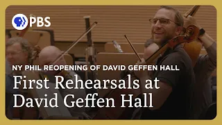 Behind the Scenes of David Geffen Hall | NY Phil  Reopening of David Geffen Hall | GP on PBS