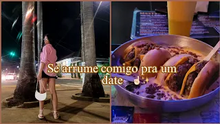 se arrume comigo pra um date ☝🏻✨️+ vlog