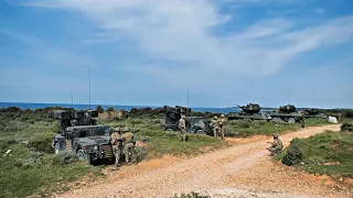 US Army Paratroopers Conduct Air Defense Exercises Using Anti-Air Missiles And FIM-92 Stinger