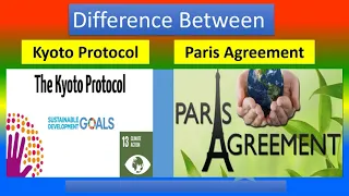 Difference Between Kyoto protocol and Paris protocol