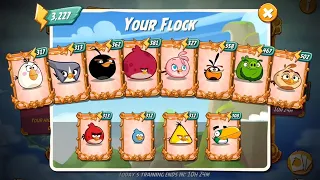 MEBC with 2 Bonus Birds, 10+ rooms - No Red,Blues,Chuck,Hal - Angry Birds 2