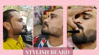 Best Beard Tutorial On YouTube 🔥 How To Fade Shape beard Barber Shop 💈💇‍♂️