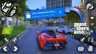 GTA V GRAPHICS MODPACK 2024 | GTA 5 MOD FOR GTA SA ANDROID | Uj GAMERX