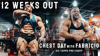 Chest Workout W/ Fabricio Moreira | 12  Weeks out from The 2023 Mr.Olympia
