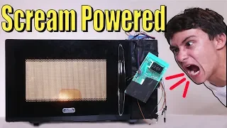 Scream Powered Microwave