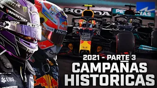 CAMPAÑAS HISTORICAS DE F1 | TEMPORADA 2021 (PARTE FINAL)
