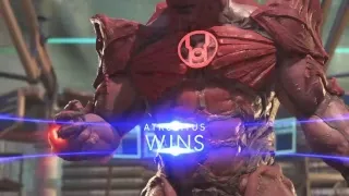 Injustice 2 Atrocitus vs gorilla grodd 3 rounds