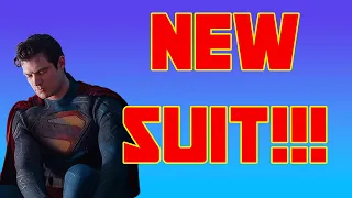 James Gunn's new Superman Suit Revealed!