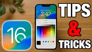 iOS 16 - 16 TIPS & TRICKS!