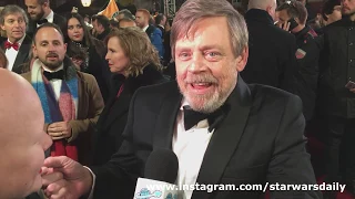 STAR WARS: THE LAST JEDI CAST INTERVIEWS | RED CARPET EUROPEAN PREMIERE