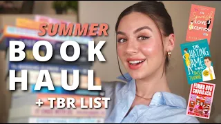 huge summer book haul + may & june to be read!