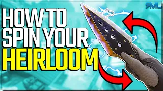 How to Spin Your Heirloom - Look Like a Pro, Play Like a Noob - Apex Legends Tutorials