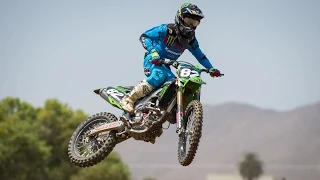 Garrett Marchbanks on the 250F at Milestone MX - Dirt Bike Addicts