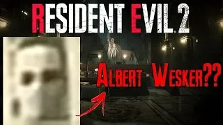 Resident Evil 2 Remake Demo || Albert Wesker Easter Egg?