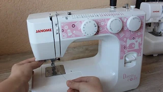Как заправить нитки в швейную машинку