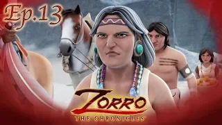 EL TORNADO | Las Crónicas del Zorro Capítulo 13 | Dibujos de super héroes
