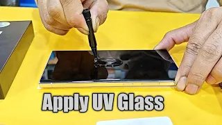 Samsung S23 Ultra UV Glass | How to Apply without Bubbles