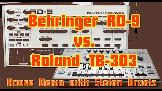 Behringer RD-9 vs Roland TB-303! Jackin’ House-Jam with Stefan Braatz!