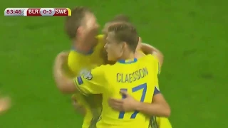 Belarus vs Sweden 0 4   Goals & Highlights   World Cup Qualifiers   03 09 2017 HD