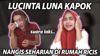 KITA SEMUA KAGET BANGET SEHARIAN DENGER SUARA LAKINYA LUCINTA LUNA..